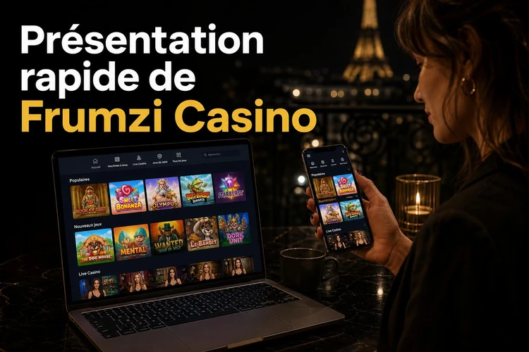 Présentation rapide de Frumzi Casino
