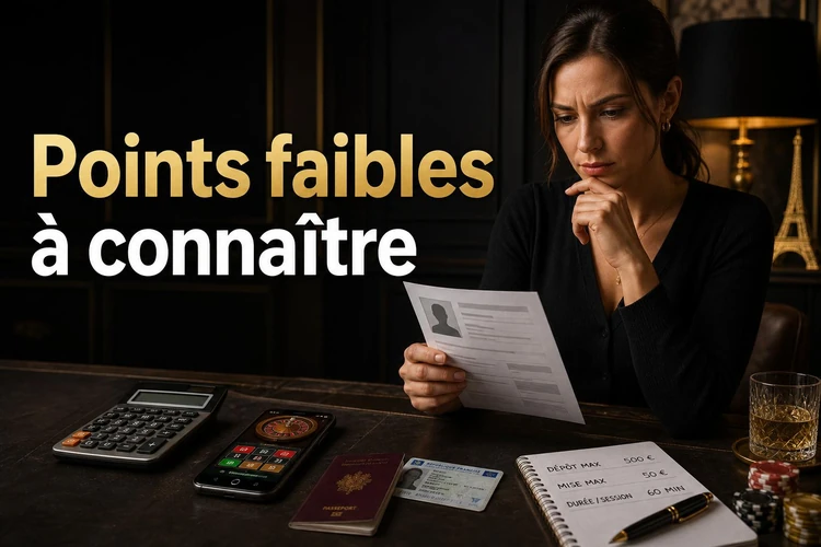 Points faibles à connaître