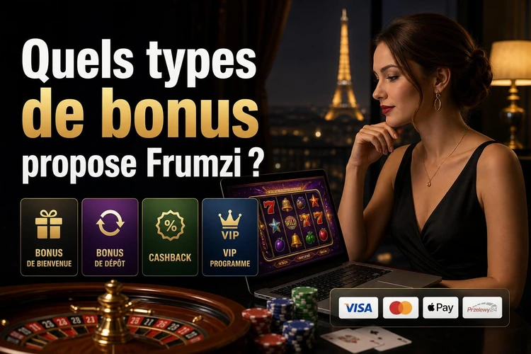 Quels types de bonus propose Frumzi?