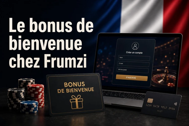 Le bonus de bienvenue chez Frumzi