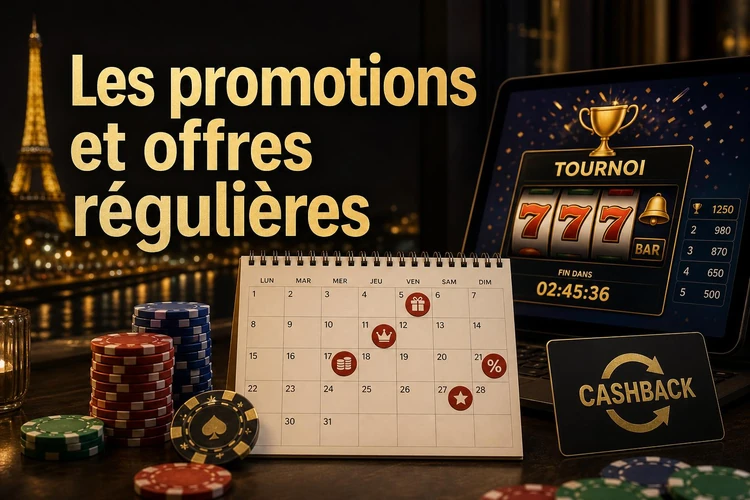 Les promotions et offres régulières