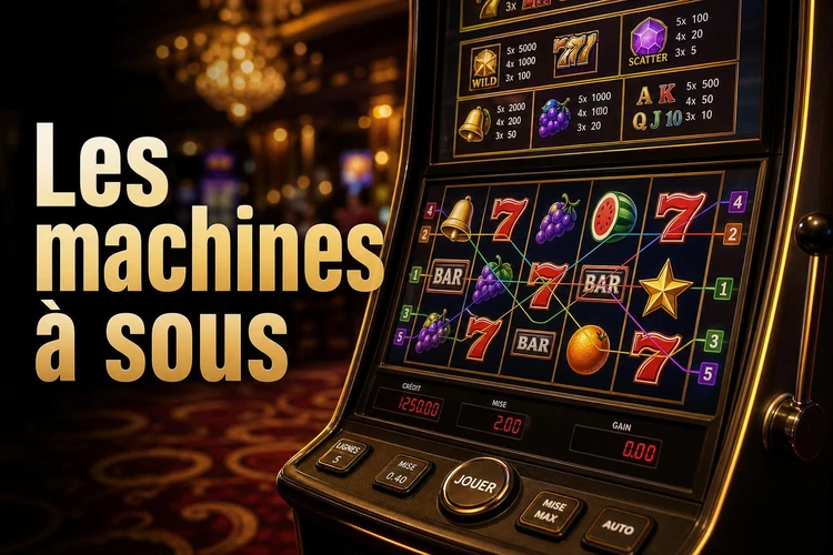 Les machines à sous