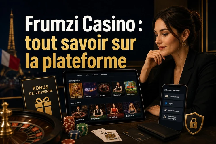 Frumzi Casino: tout savoir sur la plateforme