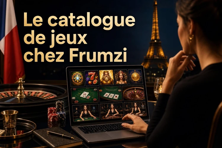 Le catalogue de jeux chez Frumzi