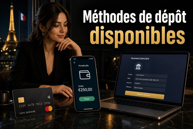 Méthodes de dépôt disponibles