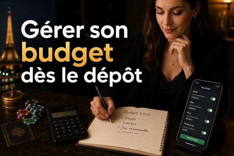 Gérer son budget dès le dépôt